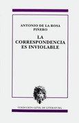 Portada de: LA CORRESPONDENCIA ES INVIOLABLE